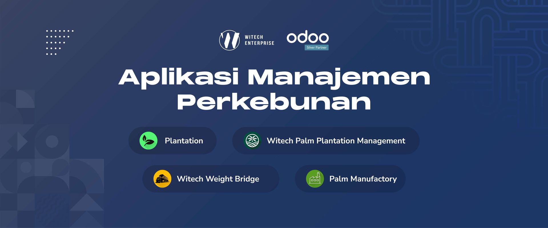 Aplikasi Manajemen Perkebunan Kelapa Sawit dari Witech Enteprise